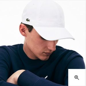 Lacoste Mens Cotton Pique Cap solidcore 